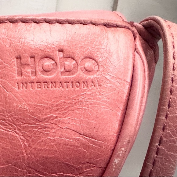 HOBO Vintage Pink Leather Mini Crossbody Bag - Picture 8 of 12